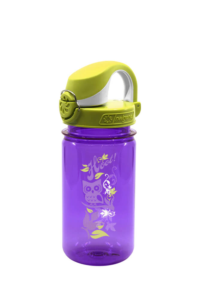 Nalgene product image: 12oz On-The-Fly Kids Lock-Top Bottle with Graphics A1 — 12oz On-The-Fly Kids Lock-Top Bottle with Graphics