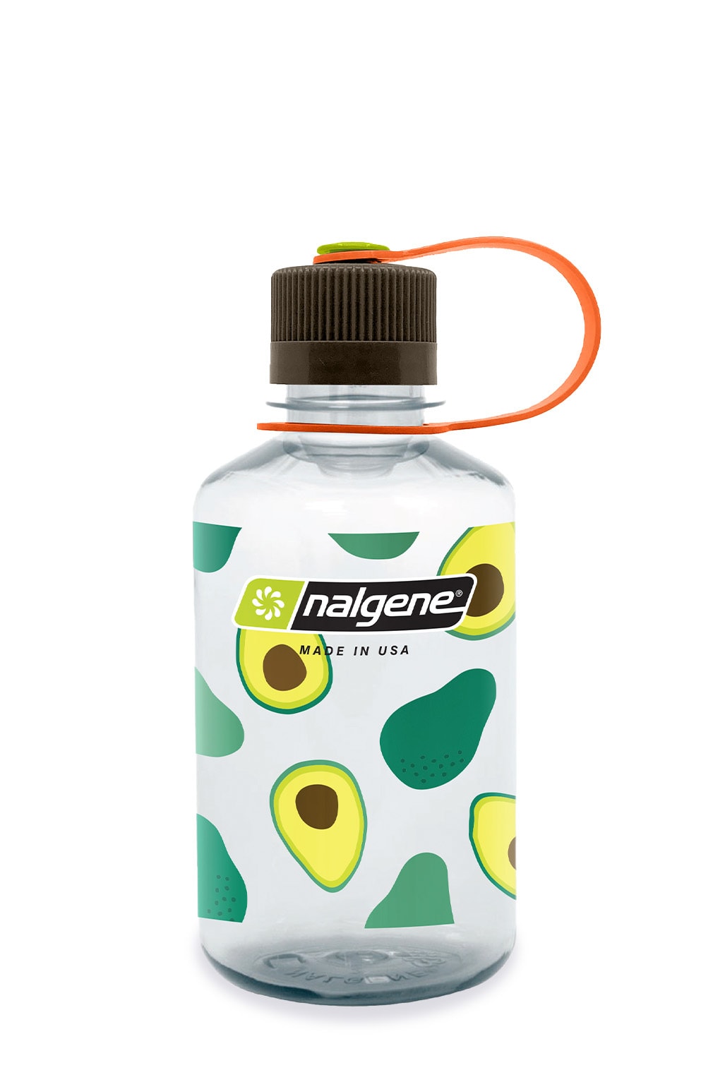 Nalgene product image: 16oz Narrow Mouth Fruit Print Bottles U6 — 16oz Narrow Mouth Fruit Print Bottles