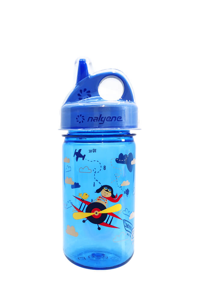 Nalgene product view: 12oz Kids Grip-N-Gulp with Graphics F3 — 12oz Kids Grip-N-Gulp with Graphics