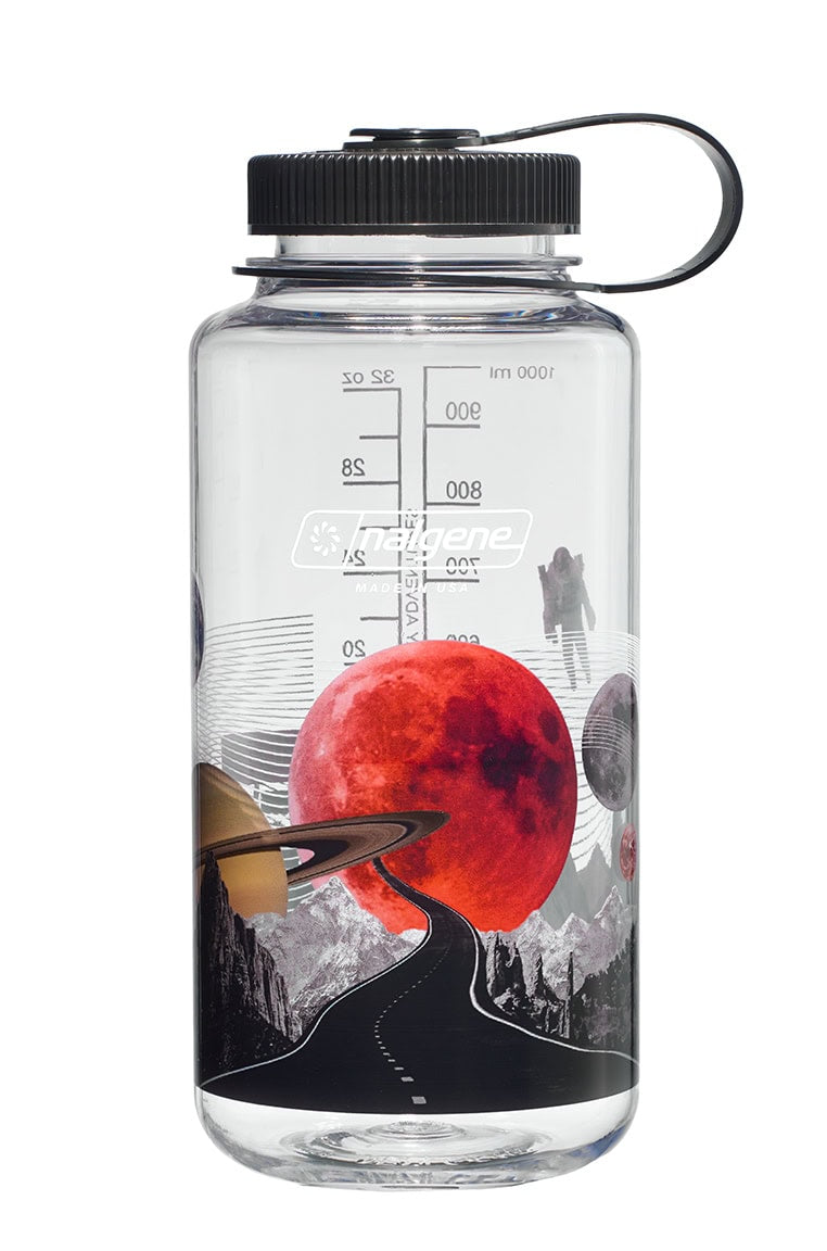 Nalgene product image: 32oz Wide Mouth Surrealist Bottles H9 — 32oz Wide Mouth Surrealist Bottles