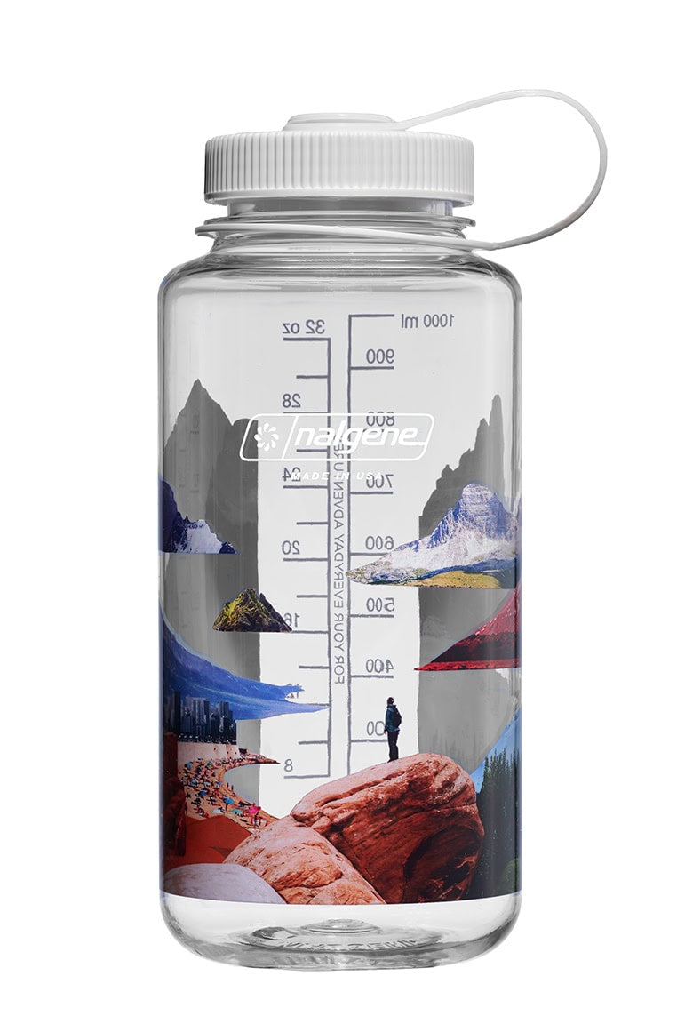 Nalgene product image: 32oz Wide Mouth Surrealist Bottles H9 — 32oz Wide Mouth Surrealist Bottles
