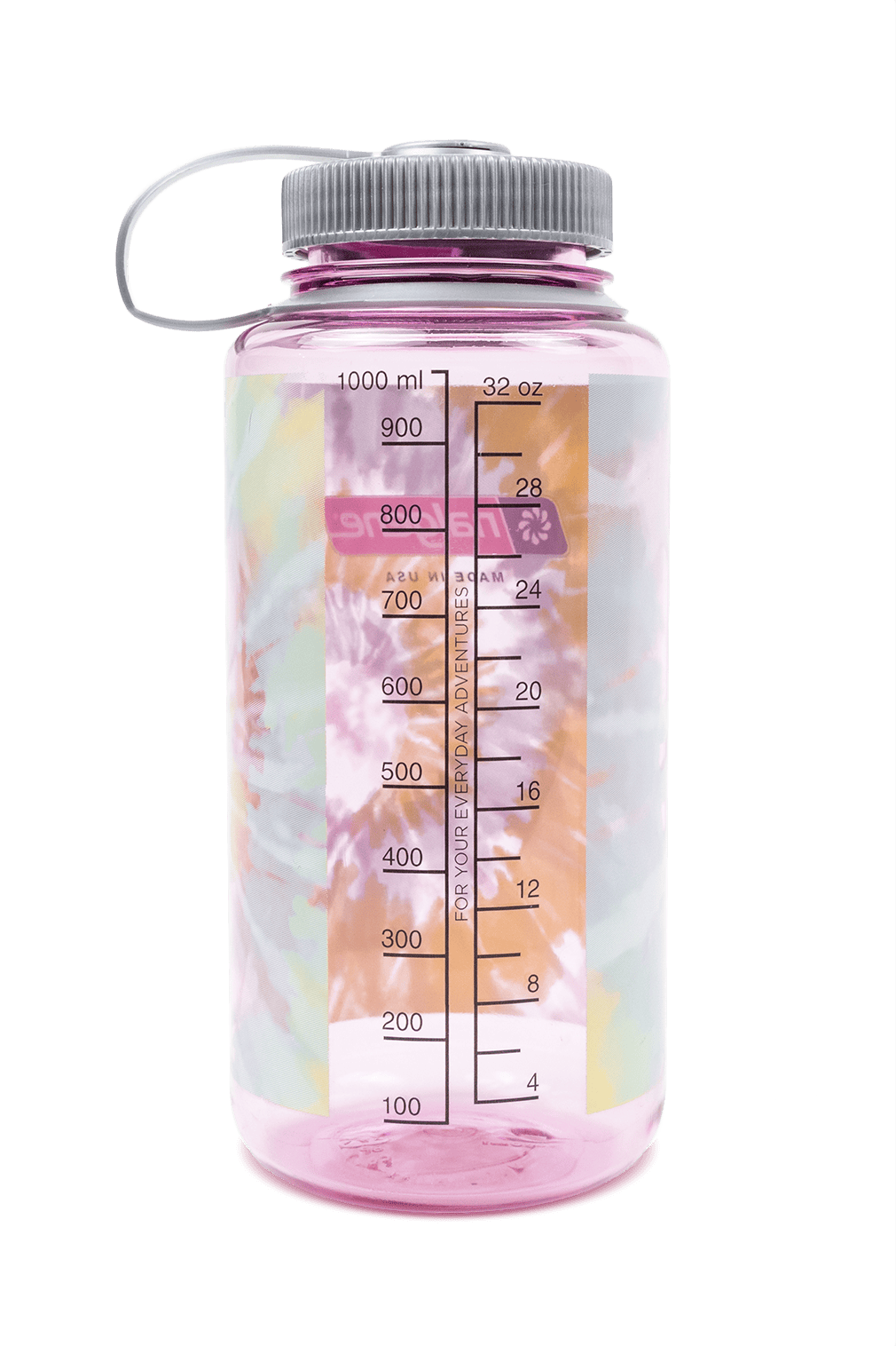 Nalgene product view: 32oz Wide Mouth Tie-Dye Print Bottles E9 — 32oz Wide Mouth Tie-Dye Print Bottles