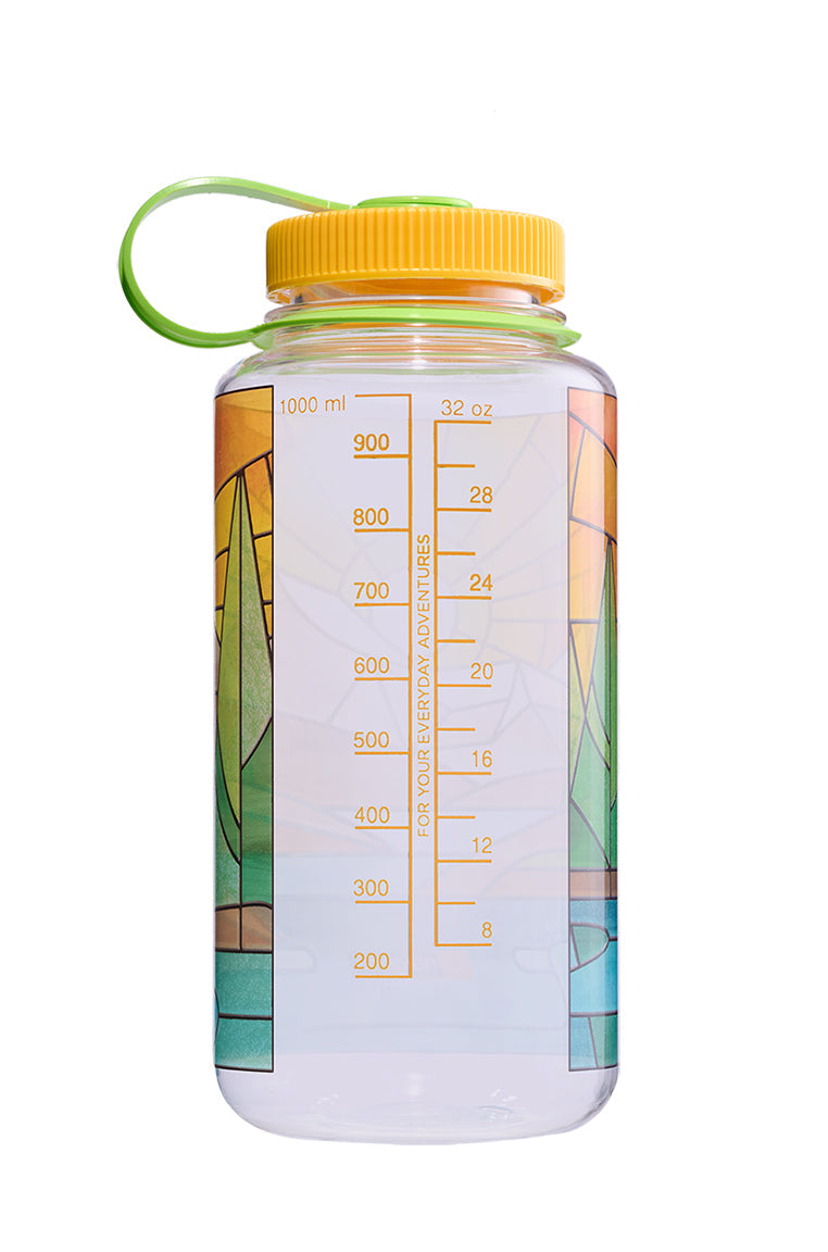 Nalgene product image: 32oz Wide Mouth Stained Glass Print Bottles N0 — 32oz Wide Mouth Stained Glass Print Bottles