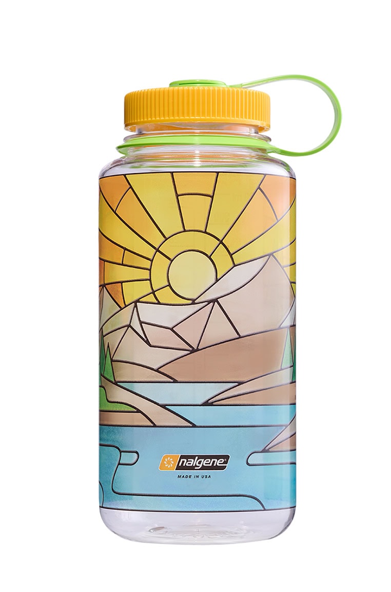 Nalgene product detail: 32oz Wide Mouth Stained Glass Print Bottles N0 — 32oz Wide Mouth Stained Glass Print Bottles