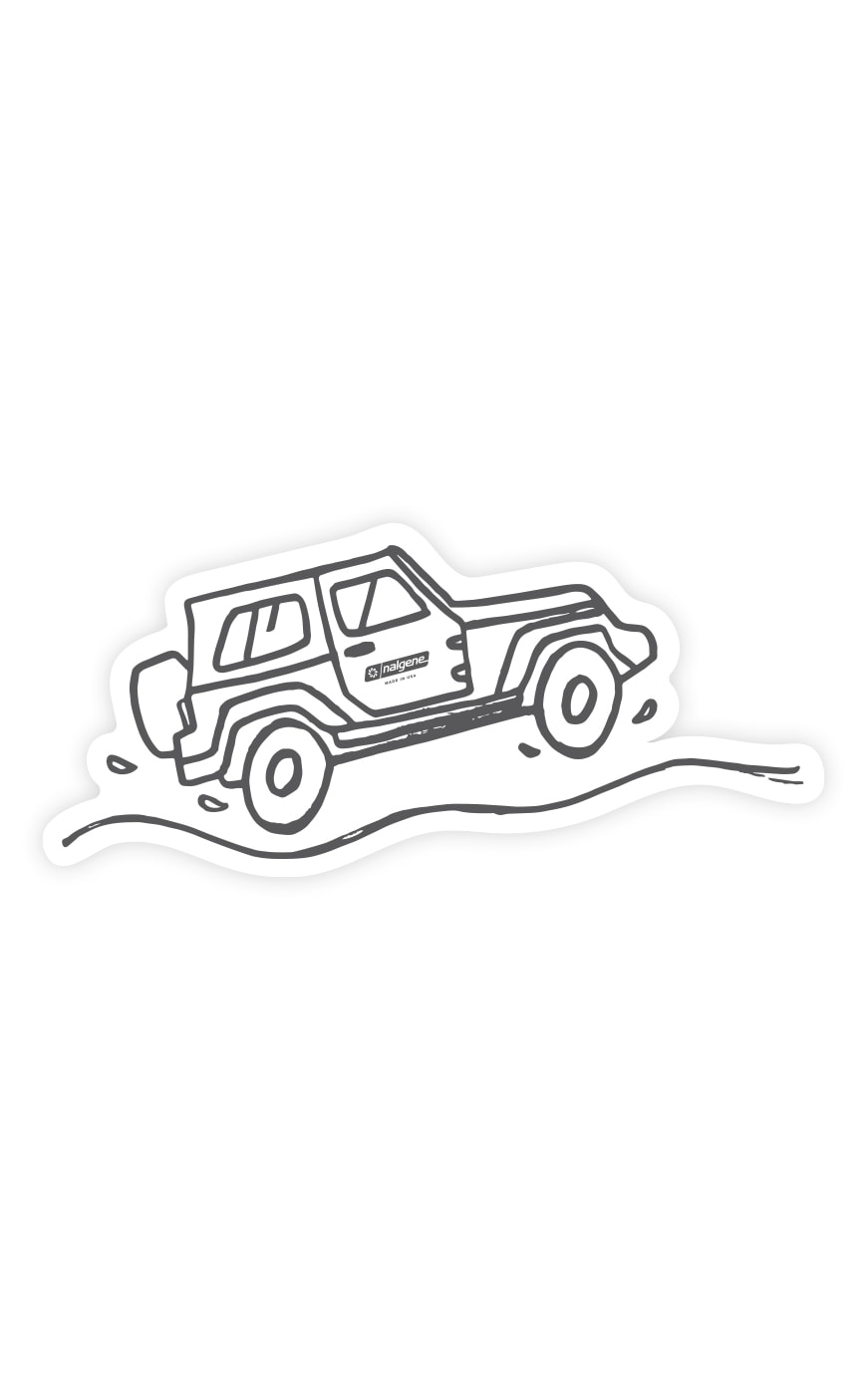 Nalgene product image: SUV Sticker D2 — SUV Sticker