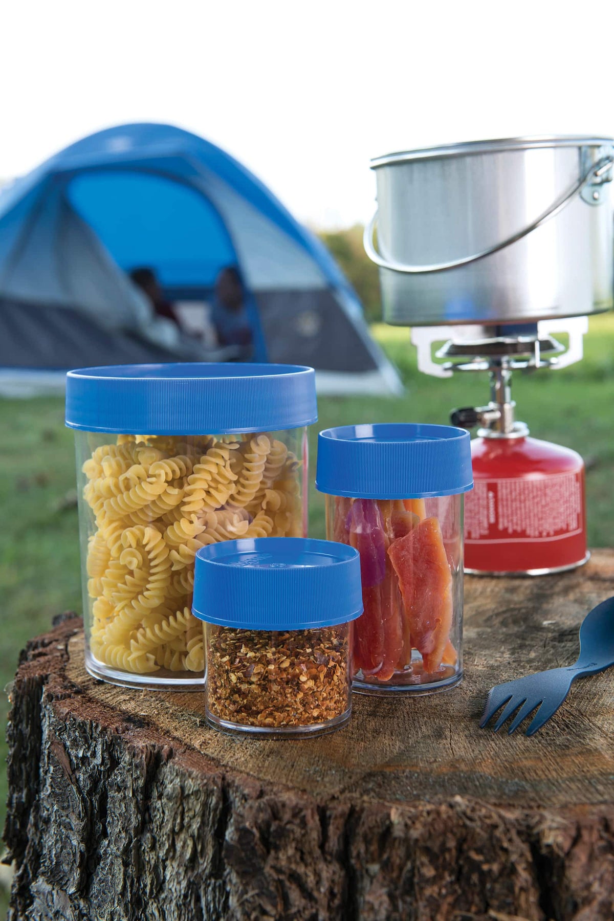 Nalgene product detail: 32oz Storage Jar – Blue Lid P2 — 32oz Storage Jar – Blue Lid