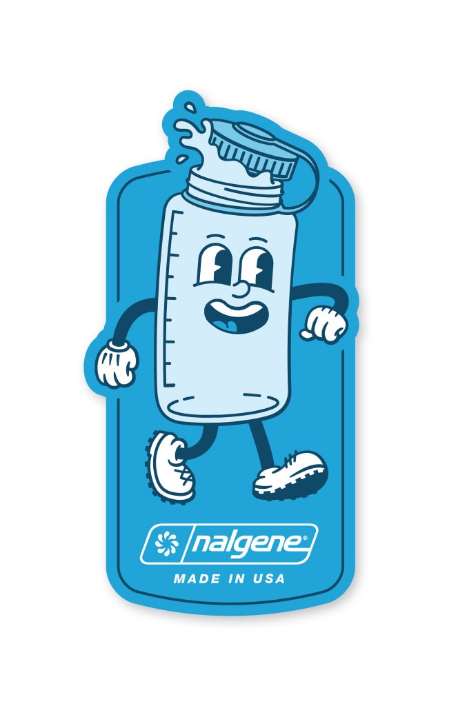 Gene The Nalgene Sticker — Gene The Nalgene Sticker E6