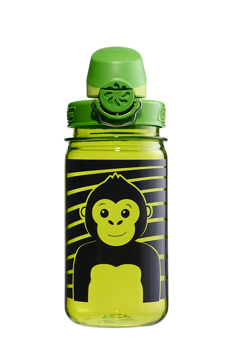 Nalgene product detail: 12oz On-The-Fly Kids Lock-Top Bottle with Graphics I1 — 12oz On-The-Fly Kids Lock-Top Bottle with Graphics