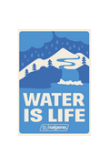 Nalgene product image: Water Is Life Sticker Z1 — Water Is Life Sticker