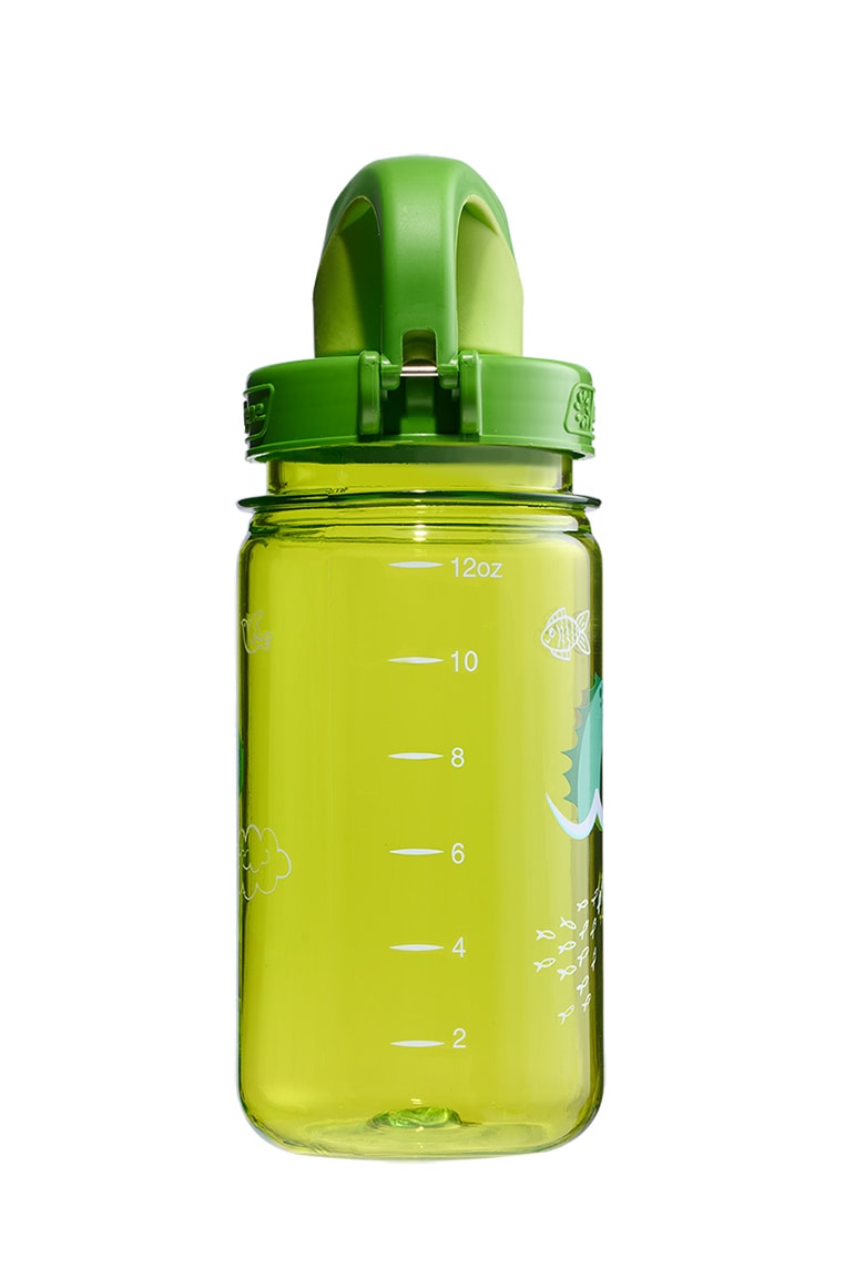 Nalgene product image: 12oz On-The-Fly Kids Lock-Top Bottle with Graphics I1 — 12oz On-The-Fly Kids Lock-Top Bottle with Graphics