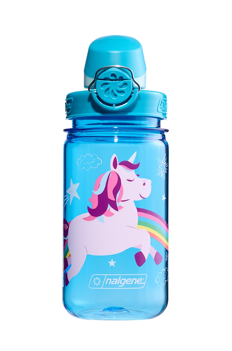 Nalgene product image: 12oz On-The-Fly Kids Lock-Top Bottle with Graphics I1 — 12oz On-The-Fly Kids Lock-Top Bottle with Graphics