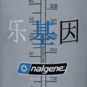 Nalgene product image: 32oz Wide Mouth “Happy Gene” Bottle C8 — 32oz Wide Mouth “Happy Gene” Bottle
