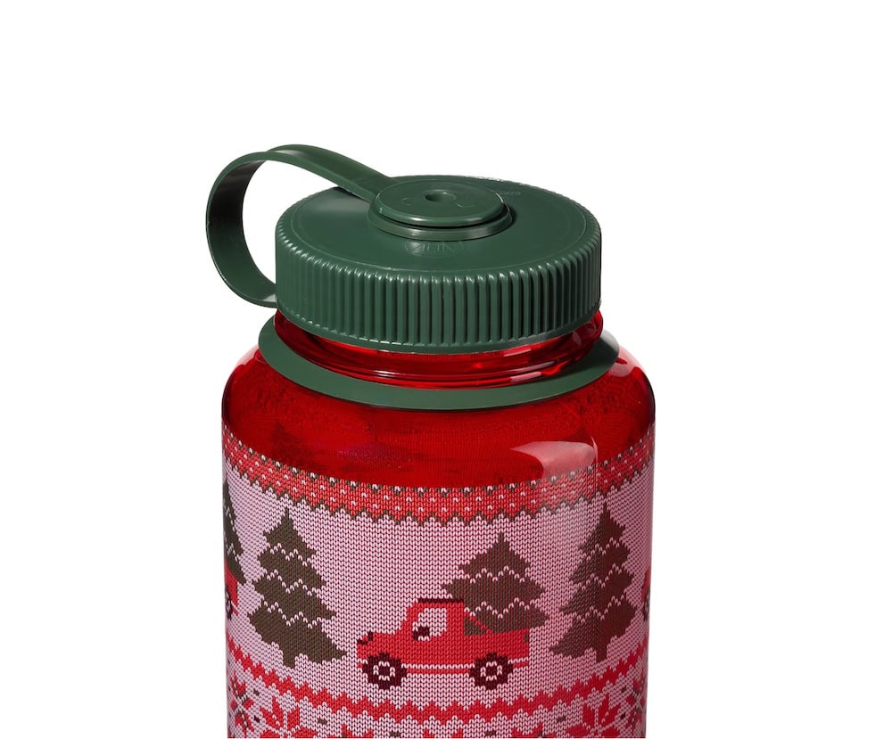 Nalgene product detail: 32oz Wide Mouth Ugly Sweater Bottle D5 — 32oz Wide Mouth Ugly Sweater Bottle